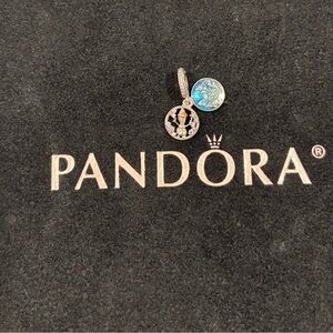 PANDORA Disney Frozen Snow Olaf Double Dangle Charm Sterling silver